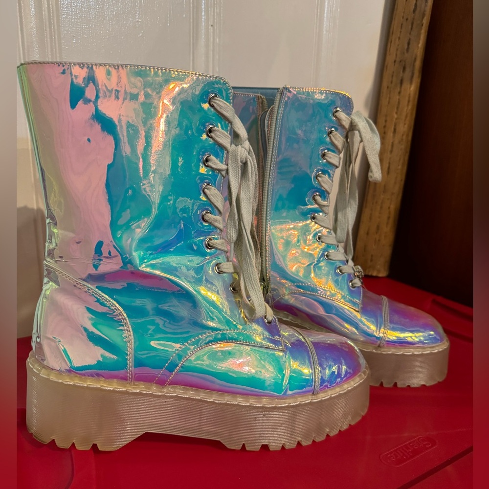 Sparkl Fairy combat boots